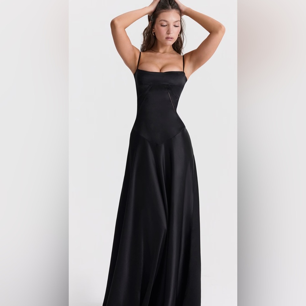 House of CB ANABELLA maxi dress (size small) (bigger cup)